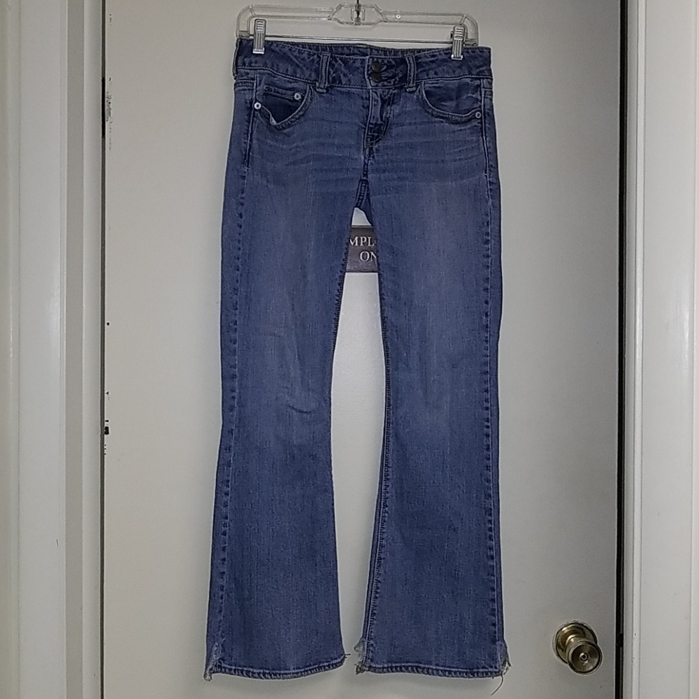 American Eagle Stretch Artist Flare Light Jeans